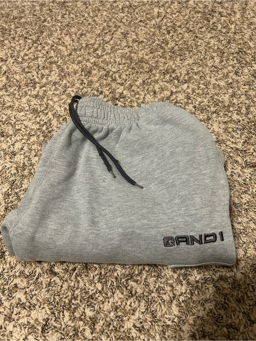 AND1 Gray Fleece Sweatpants
